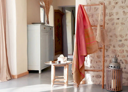 Fouta Sand Hamam-Tuch, indisch-pink, 100 x 200 cm