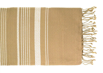 Fouta Sand Hamam-Tuch, sand-weiß, 100 x 200 cm
