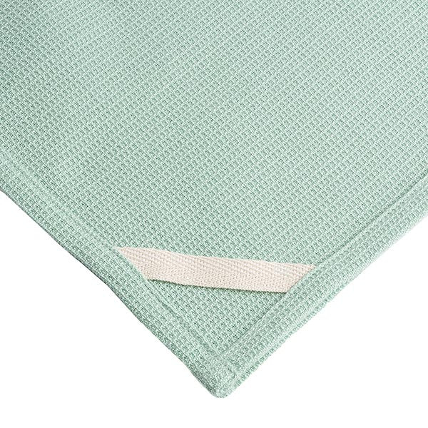 Fairtrade Hamam-Handtuch aqua-hellgrün, 100*60cm, Bio-Baumwolle