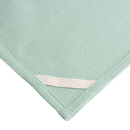 Fairtrade Hamam-Handtuch aqua-hellgrün, 100*60cm, Bio-Baumwolle