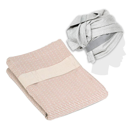 Haar-Handtuch - Hand Hair Towel, 120 x 40cm, Bio-Baumwolle