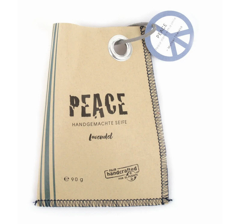 Handgemachte, vegane Seife "PEACE", fairtrade