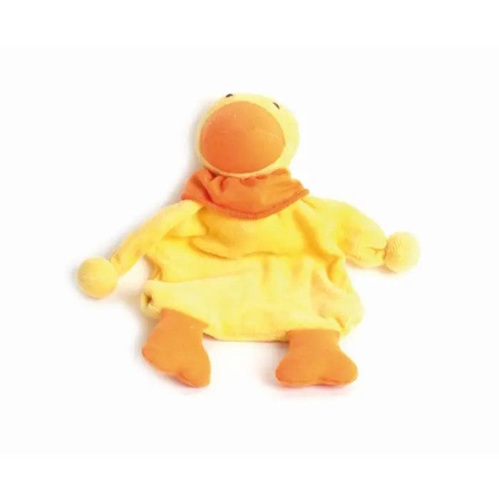 Ente - Stoffpuppe aus Bio-Baumwolle, 23 cm