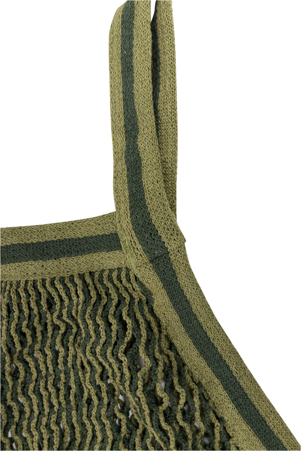 Einkaufsnetz-Beutel BICOLOR green