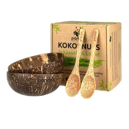 Kokosnuss-Schalen-Set