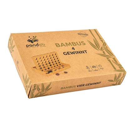 Vier Gewinnt - Spiel aus Bambus