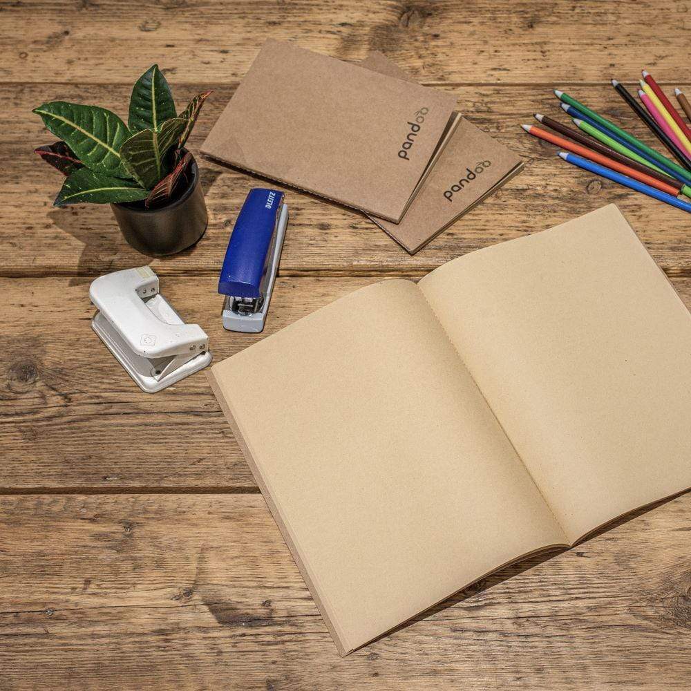 Buntstifte aus recyceltem Zeitungspapier