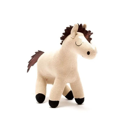 Pferd Kuscheltier, Bio-Baumwolle, 20 cm, vegan