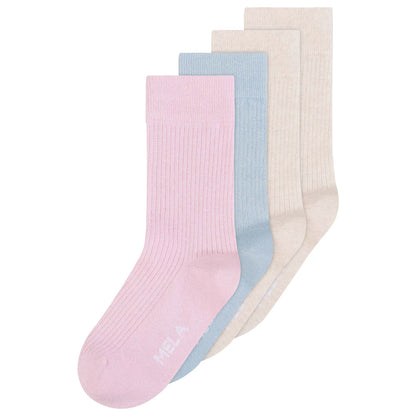 4 Paar Fairtrade Socken | mix candy land | Bio-Baumwolle| gerippt