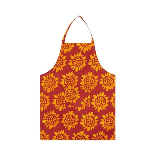 Küchen-Wendeschürze aus Bio-Baumwolle, sonnenblume