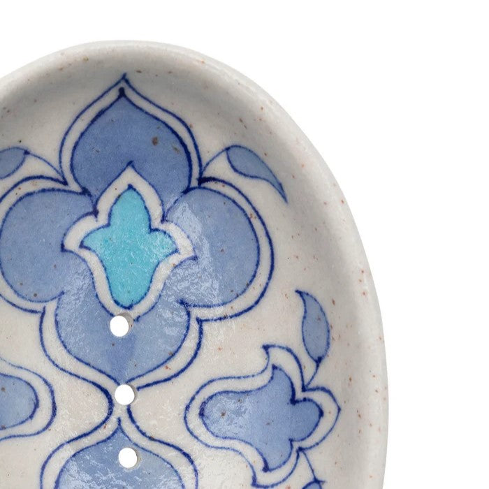 Seifenschale Blue Pottery "Light Blue Flowers"