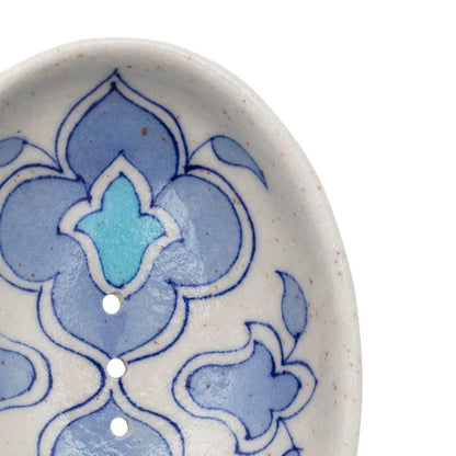 Seifenschale Blue Pottery "Light Blue Flowers"