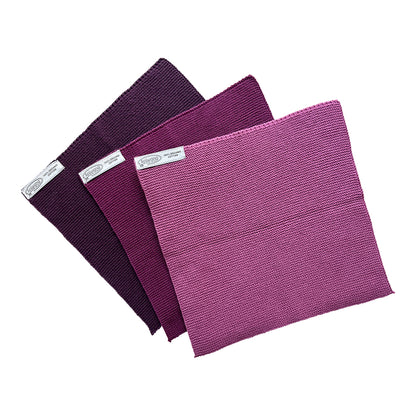 3er-Set Spültücher, Nordic Berry, Bio-Baumwolle