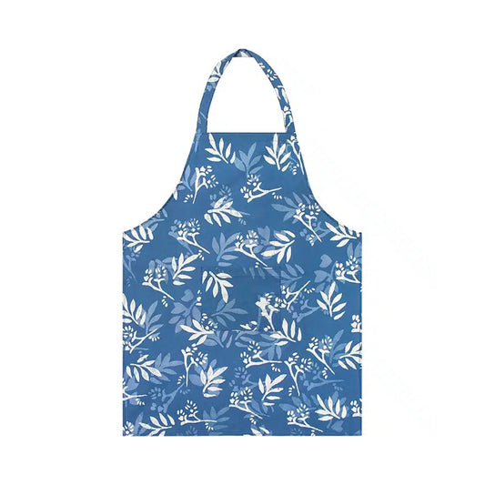 Küchen-Wendeschürze aus Bio-Baumwolle, forage, blau