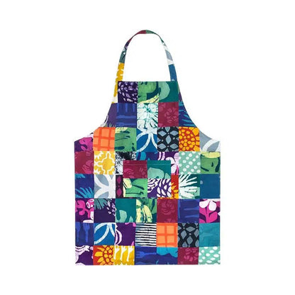 Küchen-Wendeschürze aus Bio-Baumwolle, patchwork bunt
