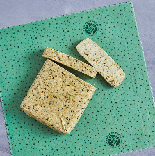 Vegane Wachstücher, 3-er Set (mini), Bio Food Wraps