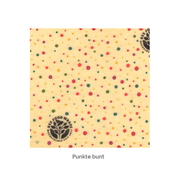 Veganes Sandwich-Wachstuch mit Kordel und Verschluss