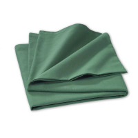  Jade-grüne Fairtrade Tischdecke, 135x135cm, 100% Biobaumwolle
