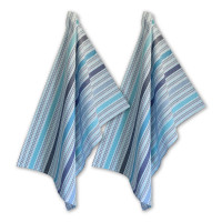 2 Solwang Design Geschirrtücher aus saugstarker Biobaumwolle | 50cm x 70cm | Blau ❤ eco & fair Conceptstore ❤