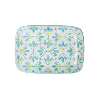 Seifenschale, Steinzeug - FLORAL blue